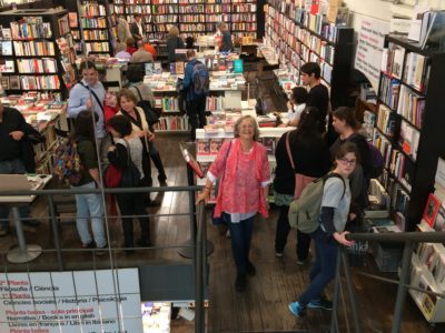 Susan Perrow at her Barcelona Book launch
