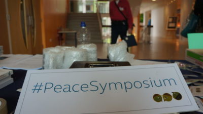 Peace symposium stationary