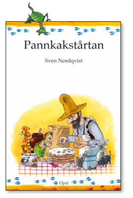 cover of Pannkakstårtan, available in English as Pancakes for Findus