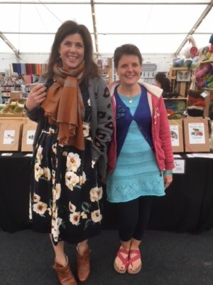 Steffi Stern with Kirstie Allsopp