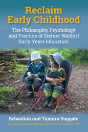 Front cover of Reclaim Early Childhood: The philosophy, psychology and practice of early Steiner Waldorf early years education, by Sebastian and Tamara Suggate