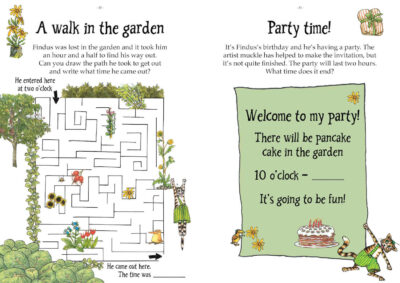 Walk in the garden / Party time