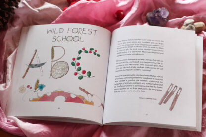 spread from the book Creative Nature Play