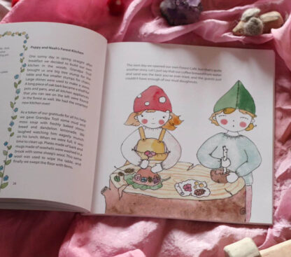spread from the book Creative Nature Play