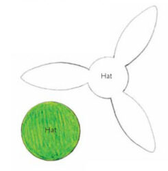 snowdrop folk hat