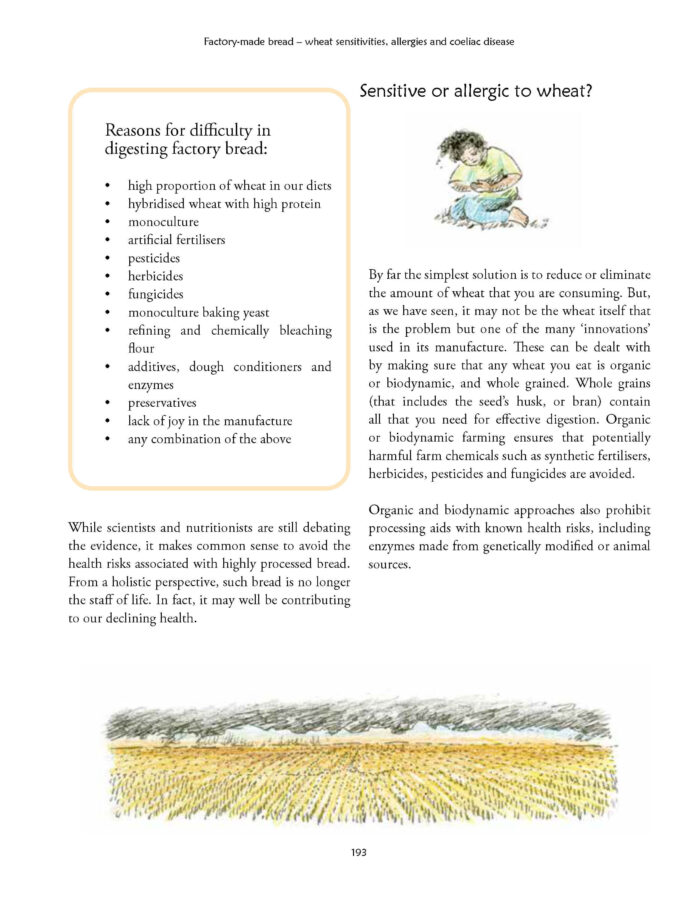Are you sensitive or allergic to wheat?