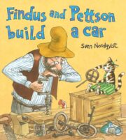 Findus and Pettson build a car